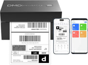 Bluetooth Thermal Label Printer 4x6 – USB & Bluetooth for Mac, Windows, iOS