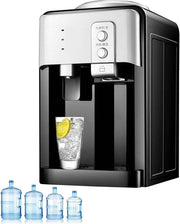 Hot Cold Desktop Water Dispenser 5L Stainless Steel Countertop Office