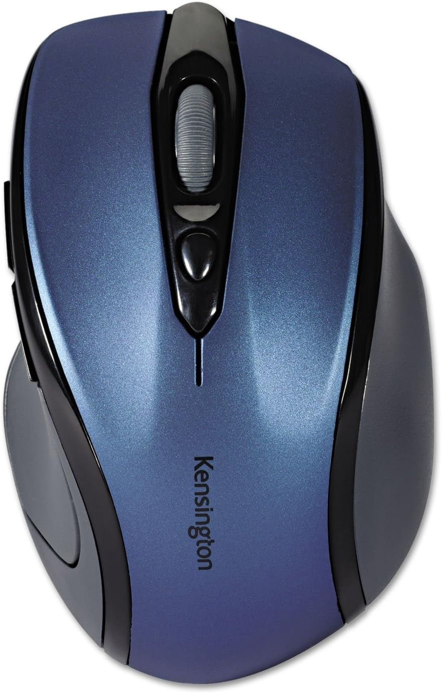 Wireless Mouse Mid Size 5 Button Optical Ergonomic USB Receiver