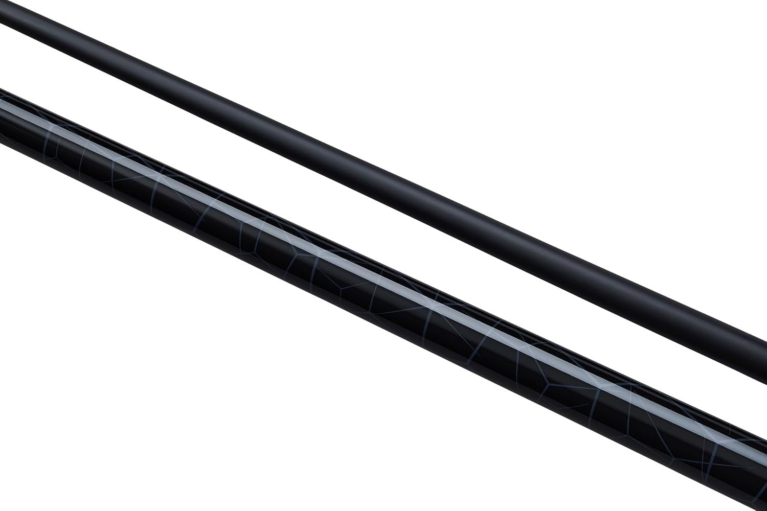 57" Fibreglass Snooker Pool Cue 2 Piece 10mm Tip High Gloss 18oz 19oz