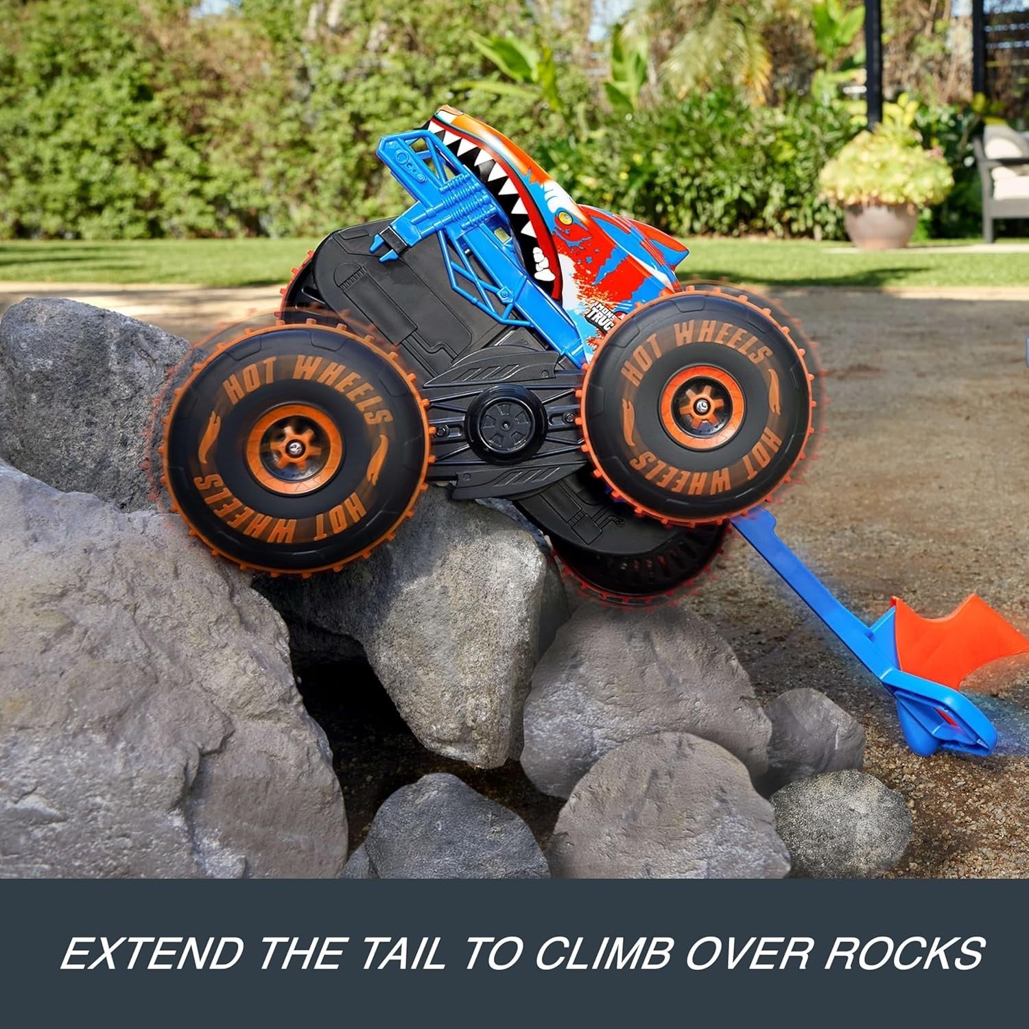 Tiger Shark RC Monster Truck – Remote Control Car w/ Climb, Spin & Stunt Modes