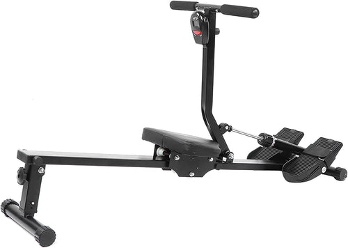 Magnetic Rowing Machine Foldable Quiet Resistance LCD Home Rower 120KG