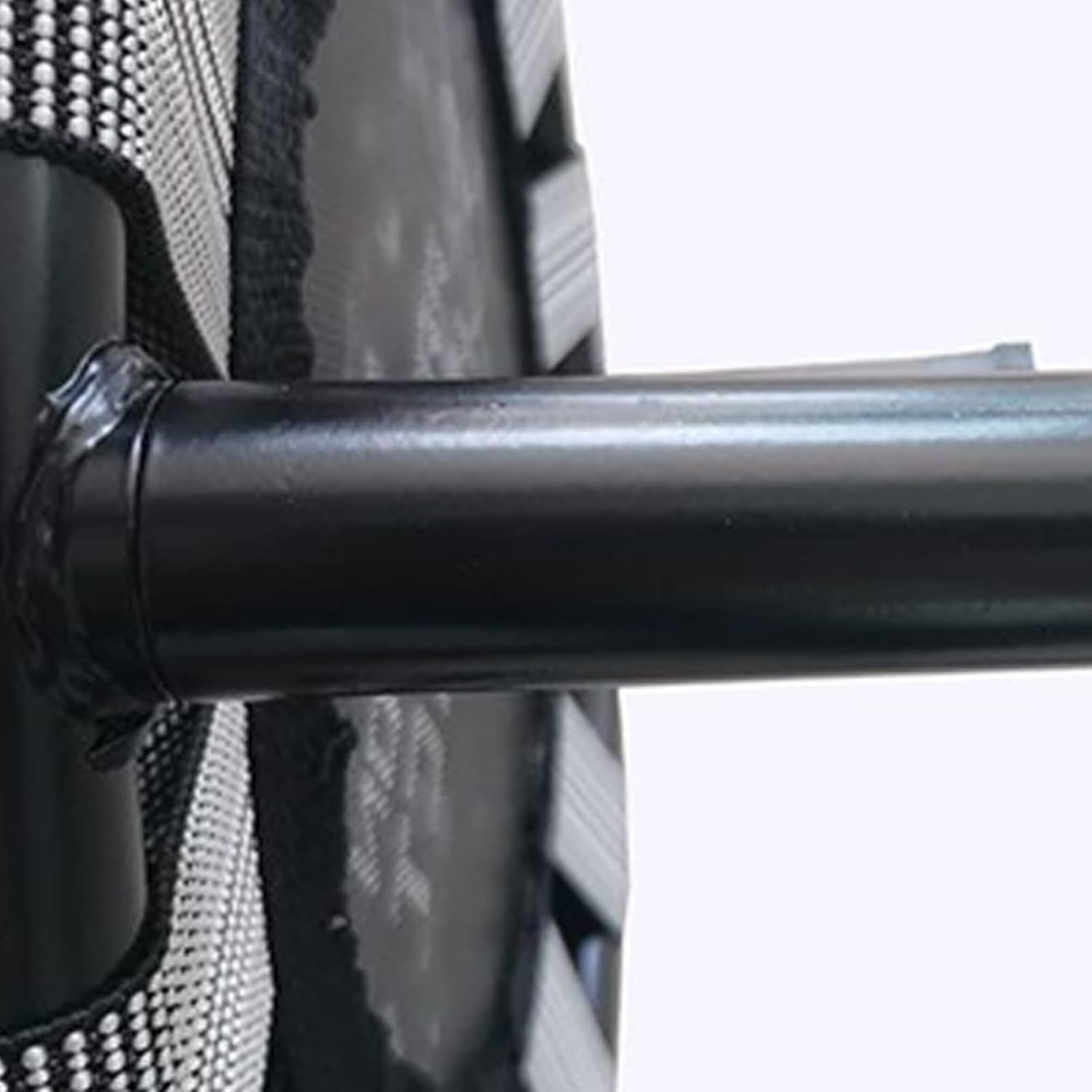 Compact Folding Kids Rebounder Trampoline with Safety Net Indoor Cardio