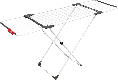 Large Extendable Clothes Airer Folding Laundry Drying Rack Indoor Outdoor