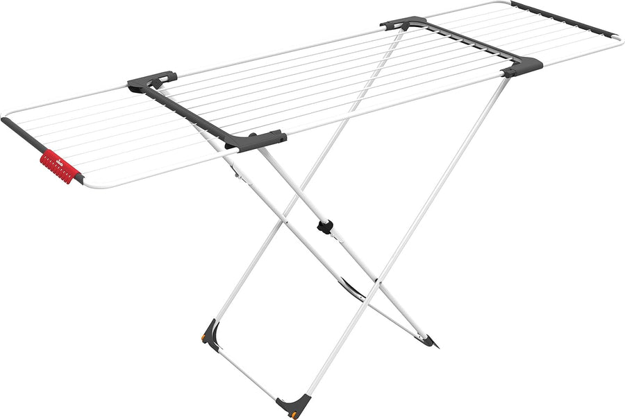 Large Extendable Clothes Airer Folding Laundry Drying Rack Indoor Outdoor