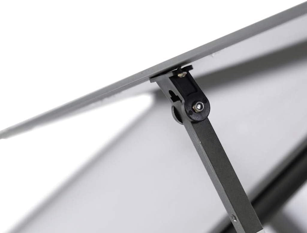 Large Walk-In Greenhouse 224x169x195cm Aluminium Frame UV Panels Roof Vent