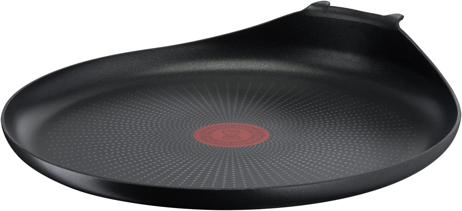 27cm Non-Stick Crepe Pan Heavy Duty Stackable Frying Skillet Easy Clean