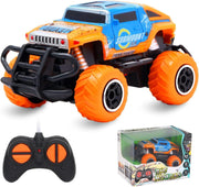 Off-Road RC Car, 4-Channel Remote Control Toy for Kids 3–8
