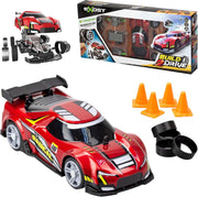 Build 2 Drive Radical Racer RC Car for Kids 6+, 8KM/H 2.4GHz Remote Control Car
