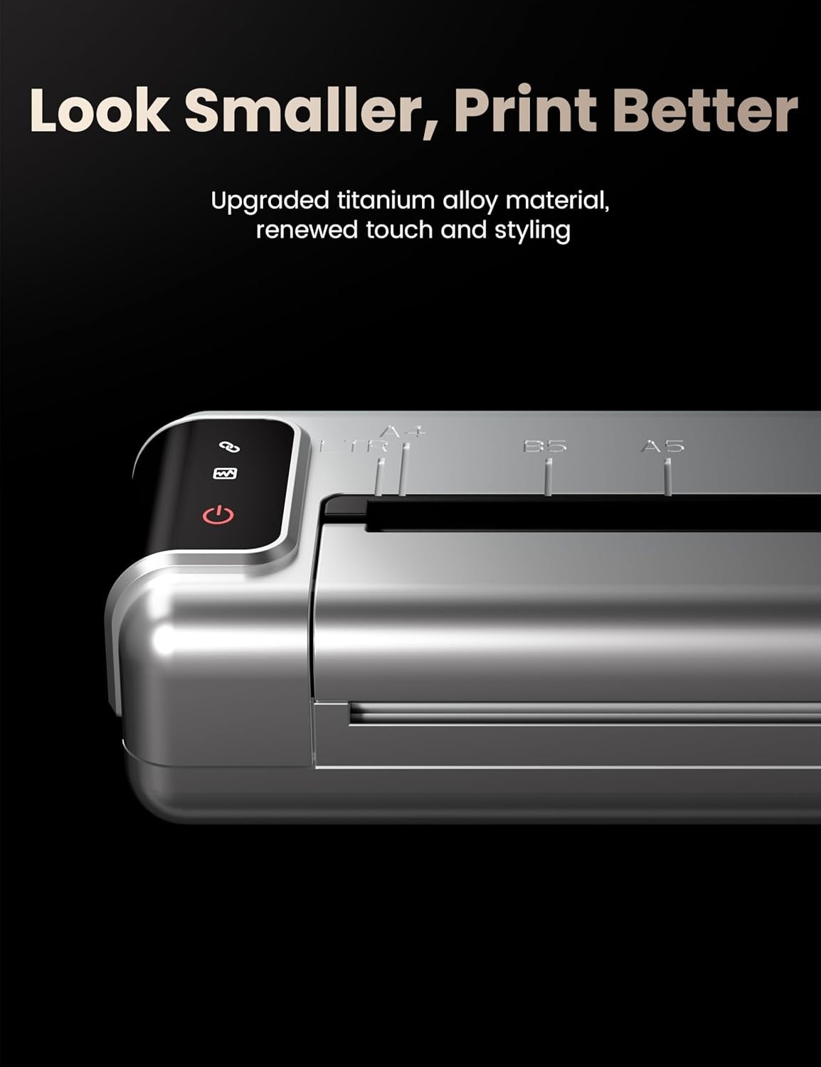 Portable Thermal Printer A4 – Wireless Bluetooth Wi-Fi USB Print