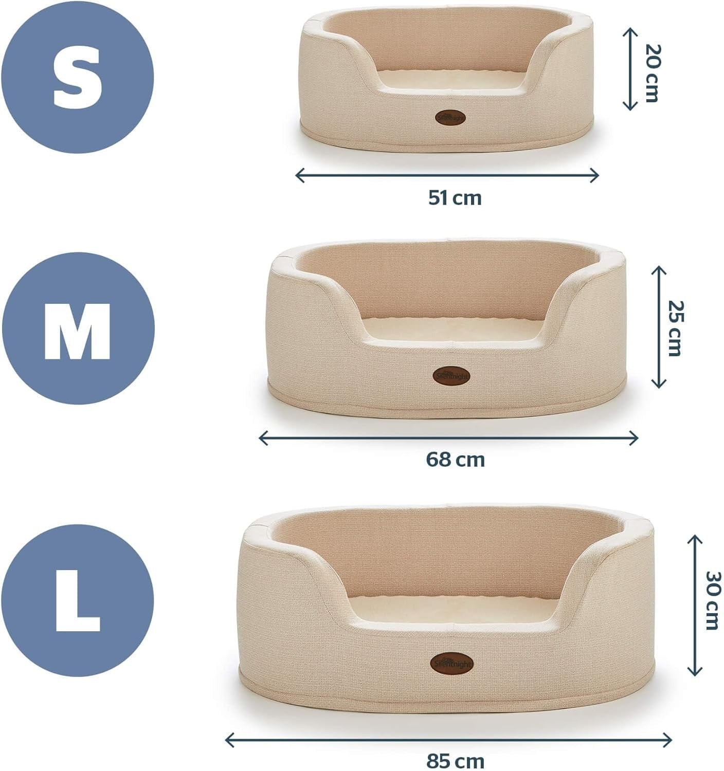 Small Orthopedic Donut Dog Bed Calming Faux Fur Washable