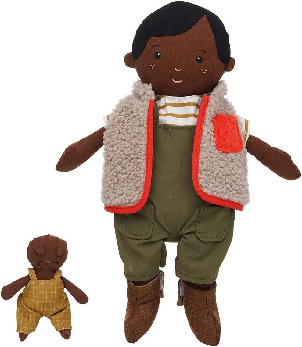 35.56cm Washable Soft Doll Removable Outfit Bunny Plush Toy
