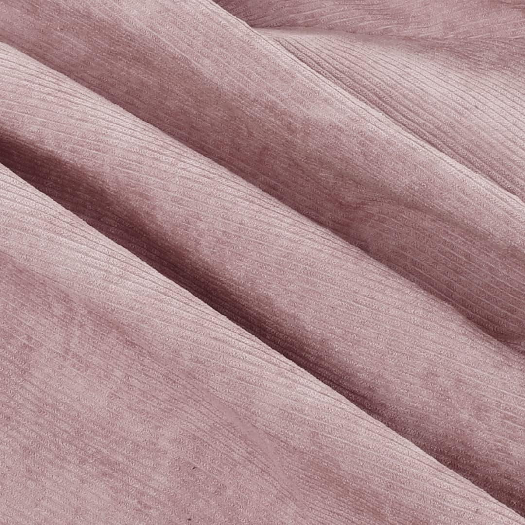 Pink Corduroy Bean Bag Chair 100cm – Foam Lounge Seat for Adults & Teens