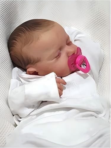 20in Reborn Baby Doll Girl Weighted Soft Cloth Body Realistic Gift
