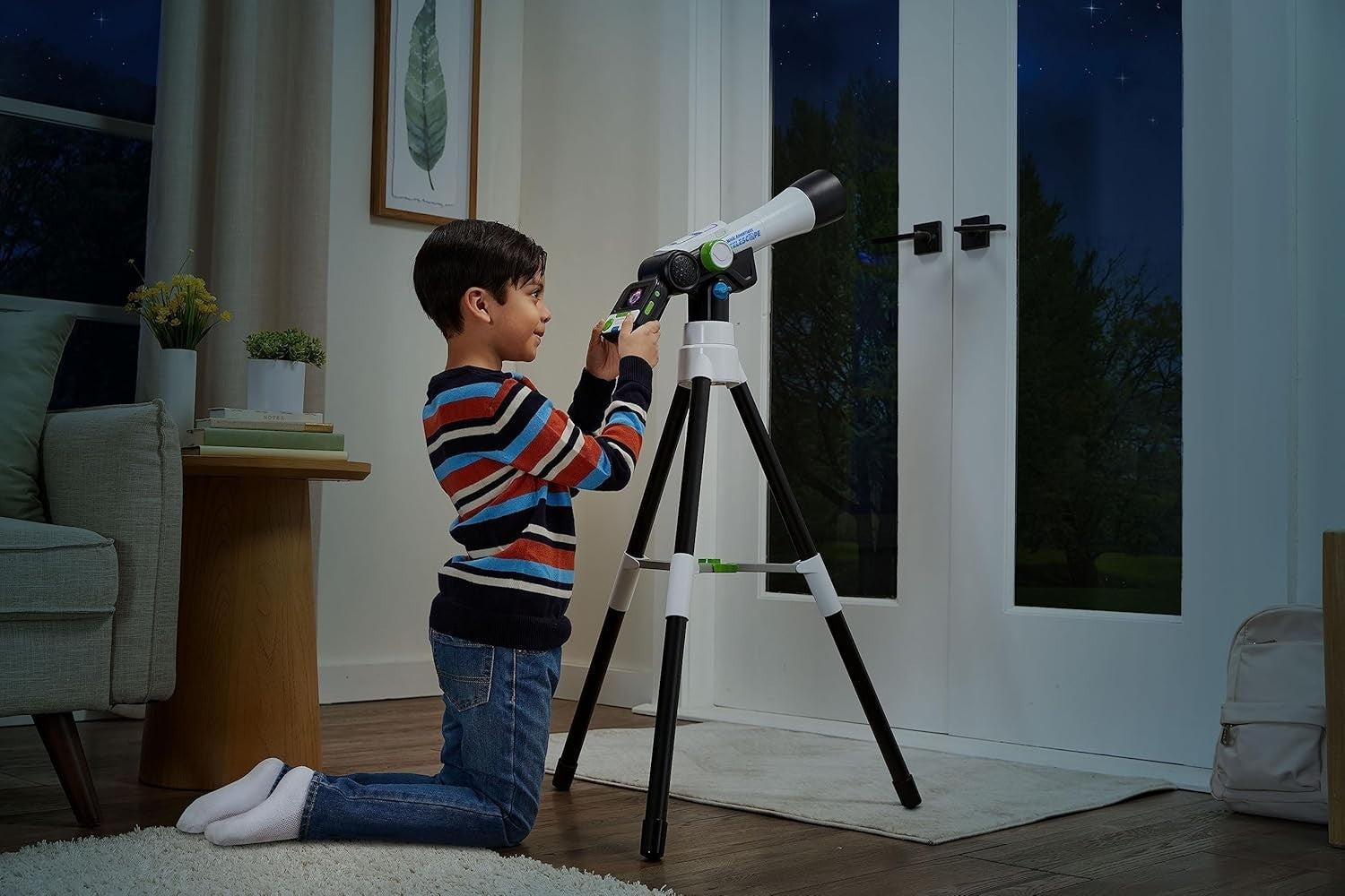 Kids Astronomy Telescope 110x Zoom NASA Images Videos  Tripod Space Learning Toy