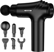 Deep Tissue Massage Gun Percussion Muscle Massager 30 Speeds 6 Heads