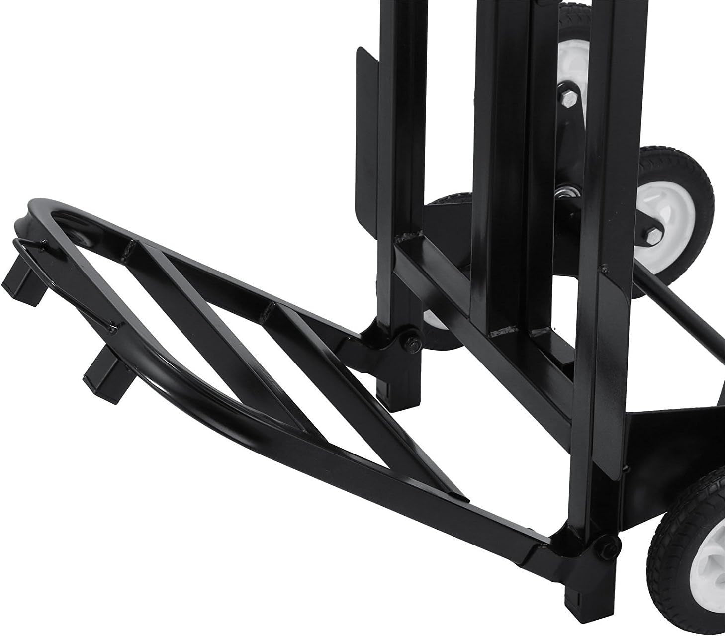 330lb Stair Climbing Sack Truck Folding Dolly Trolley Steel Wheels