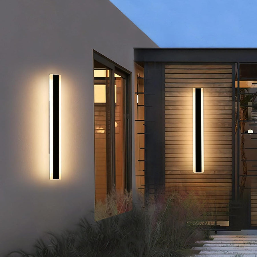 150cm LED Outdoor Wall Lights IP65 3 Color Modern Strip Lights for Garden