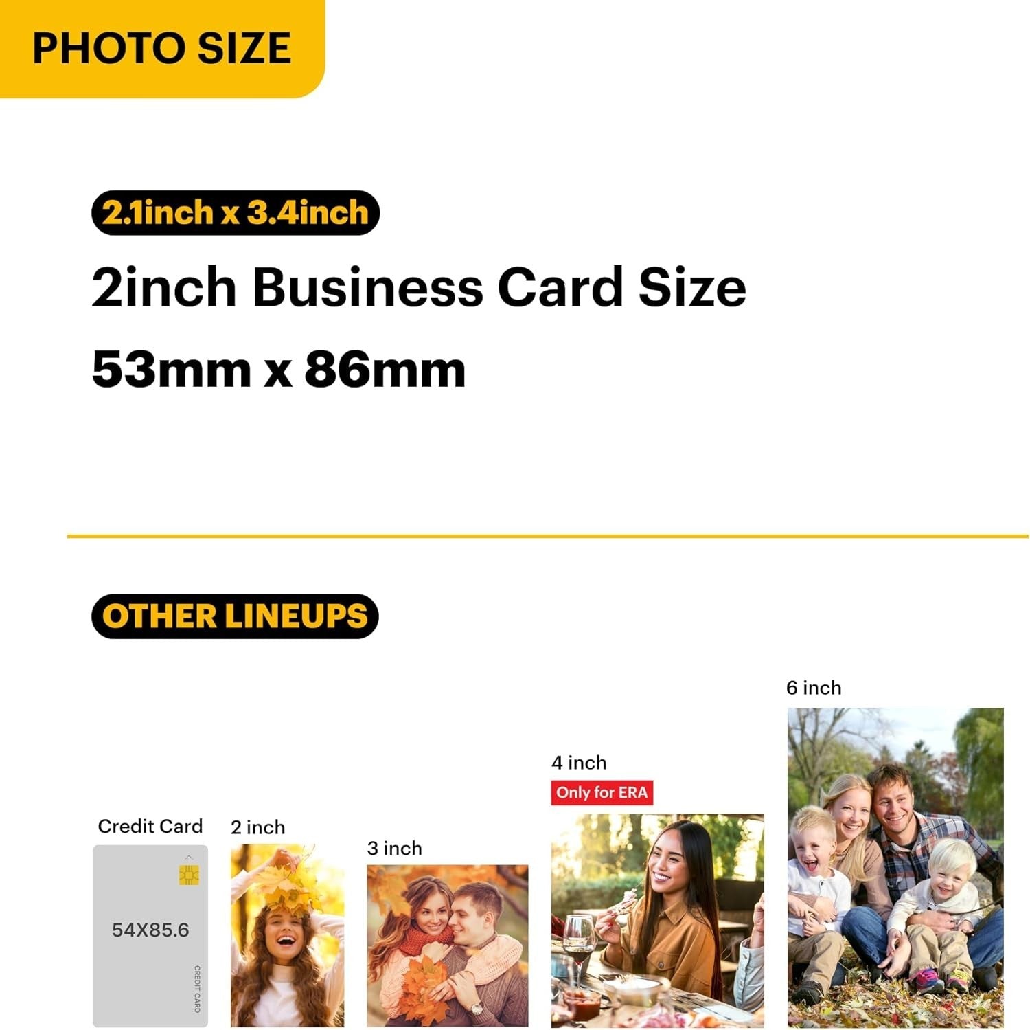 Instant Camera & Photo Printer 2x3 Bluetooth 38 Sheets Portable