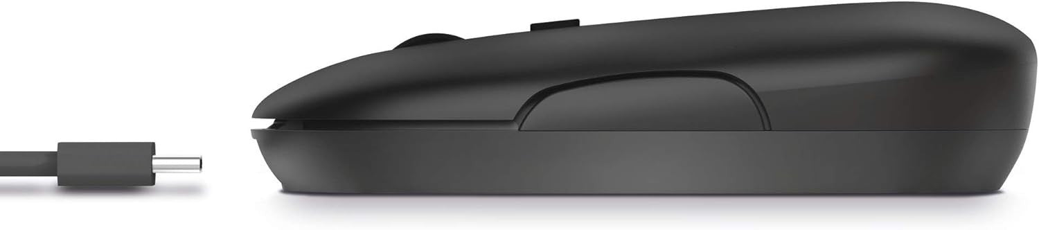 Rechargeable Wireless Mouse Bluetooth 2.4GHz Silent Slim