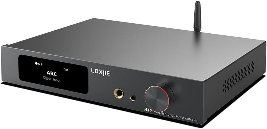A40 Hi-Res Audio Amplifier Bluetooth Vinyl PHONO EQ Bass Output 1.0