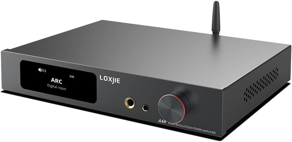 A40 Hi-Res Audio Amplifier Bluetooth Vinyl PHONO EQ Bass Output 1.0