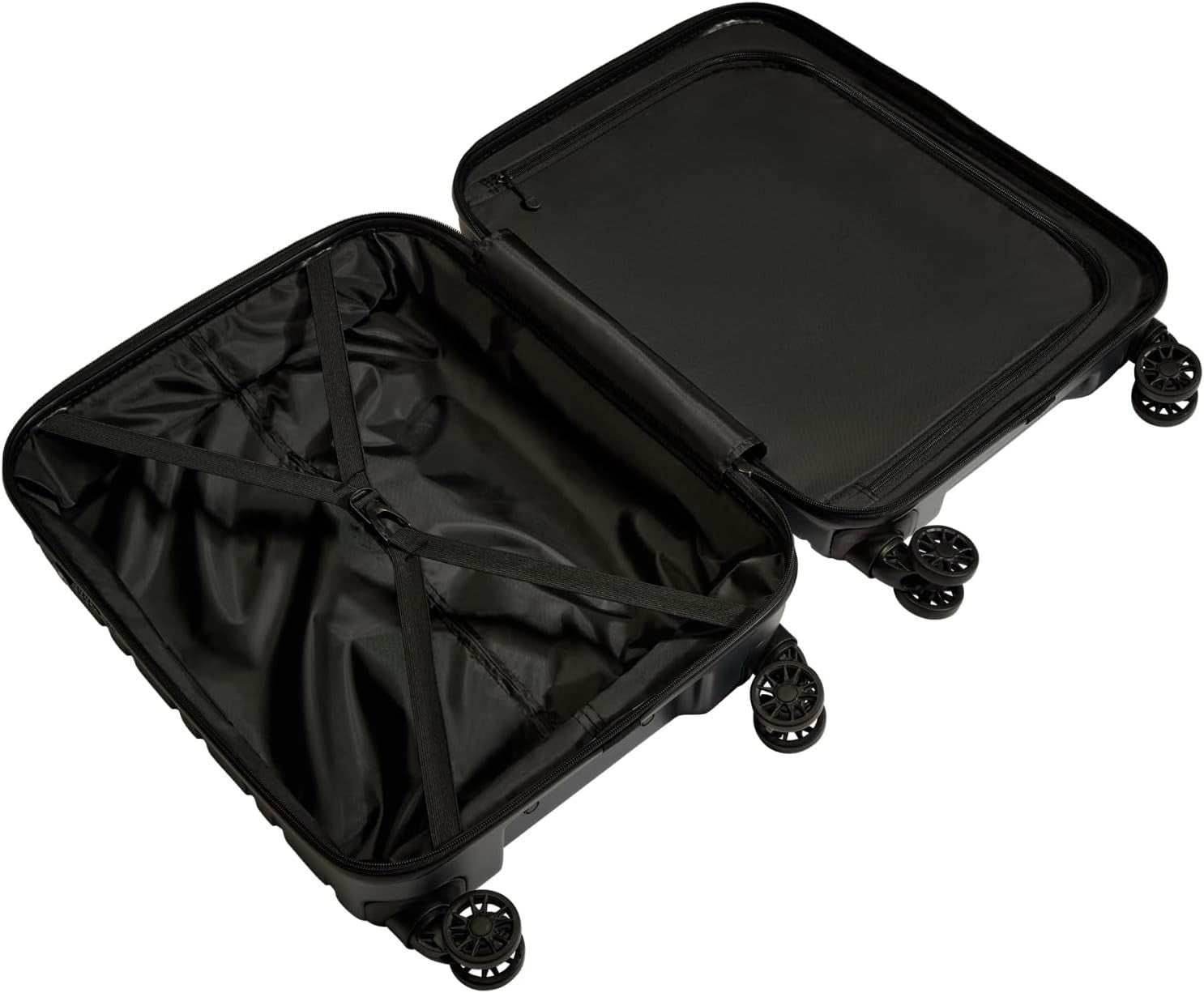 Cabin Hard Shell Suitcase 4 Spinner Wheels TSA Lock 55cm Lightweight