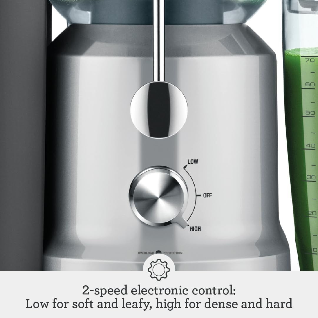 Cold Press Juicer 1250W High Power Wide Chute 2L Juice Jug