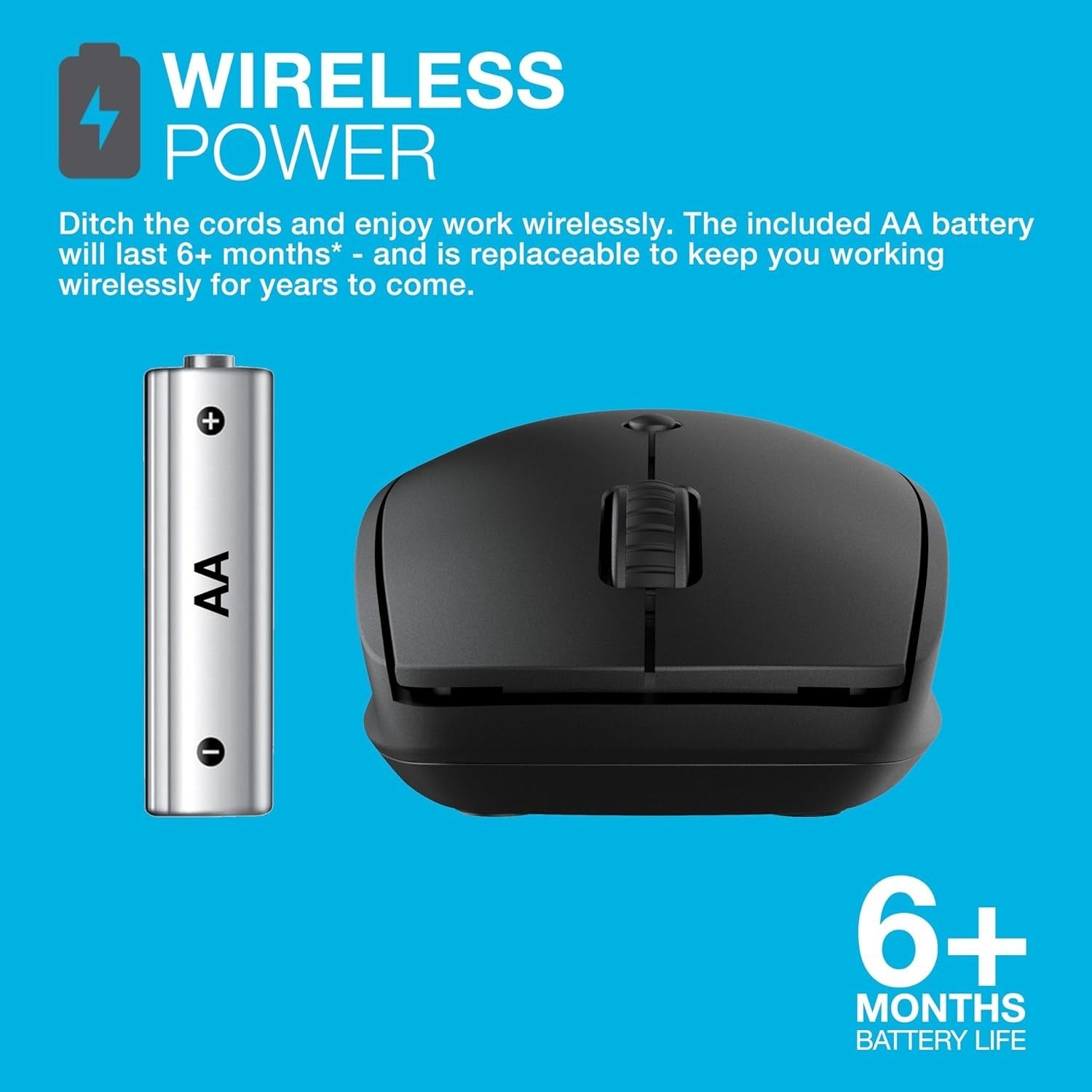 Wireless Bluetooth Mouse Tri-Mode Silent Ergonomic USB Dongle
