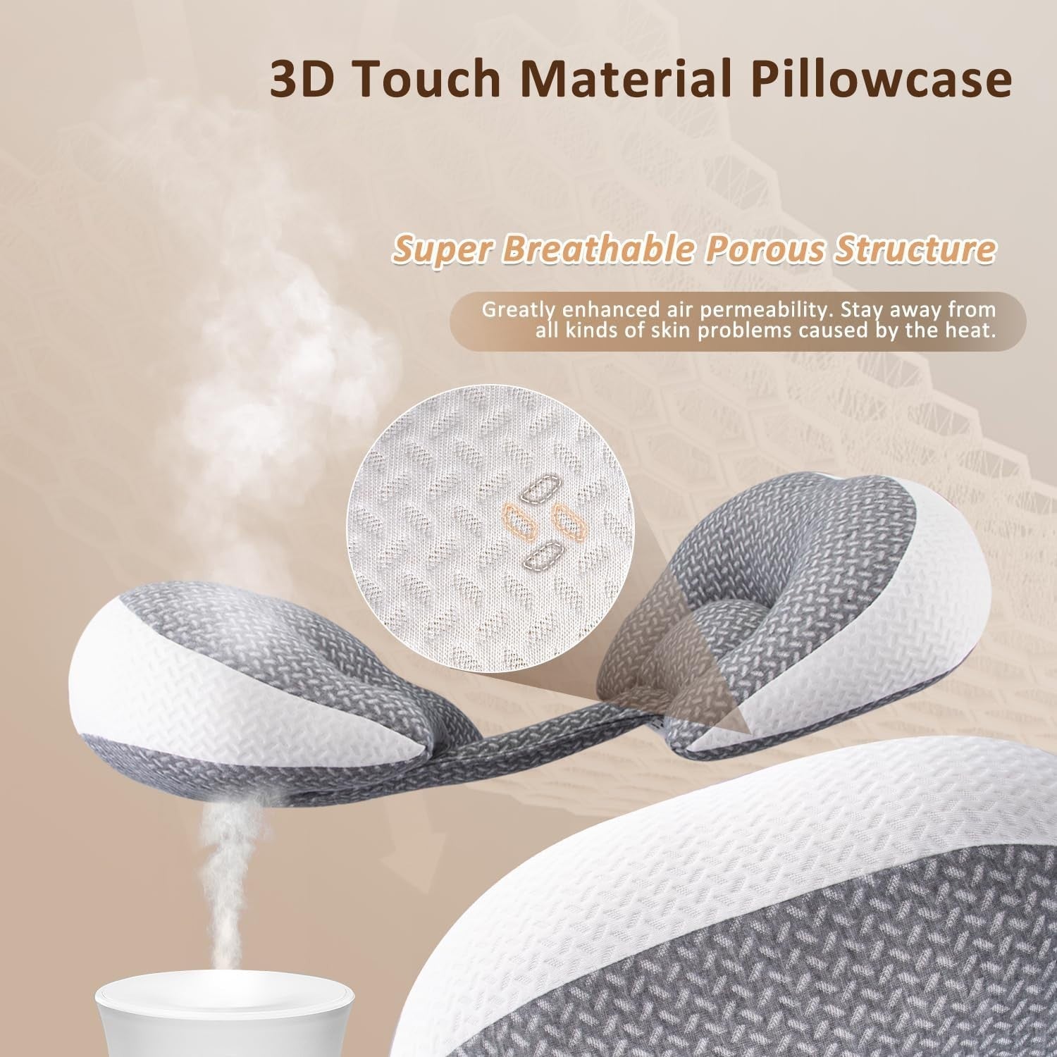 Portable Pregnancy Pillow Belly Support Maternity Sleep Cushion Breathable