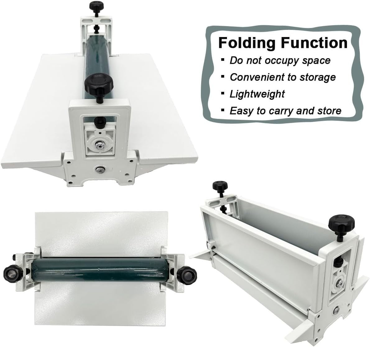 14” Cold Roll Laminator Manual Wide Format Vinyl Photo Mounting