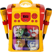 Yellow Submarine Karaoke Machine 2 Mics Bluetooth LED USB
