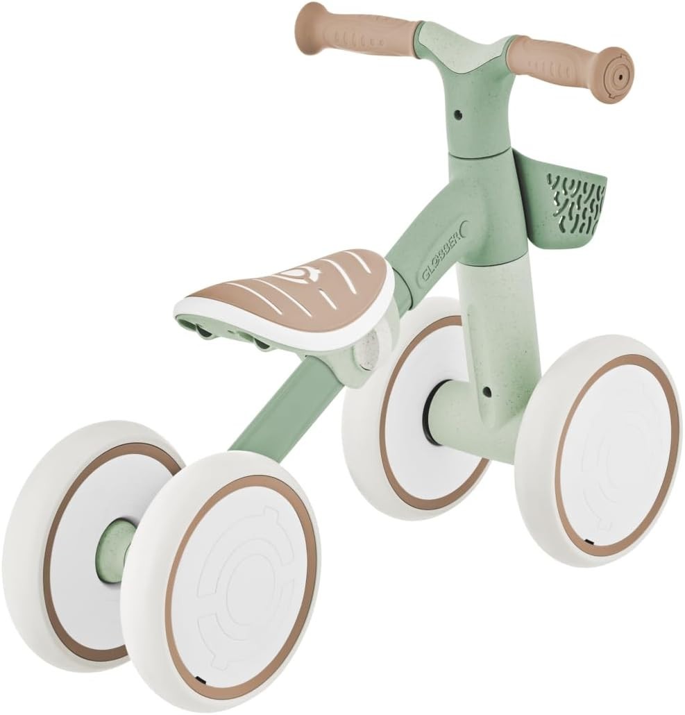Toddler Ride On Balance Bike 4 Wheel Walker Adjustable Seat 12-36M