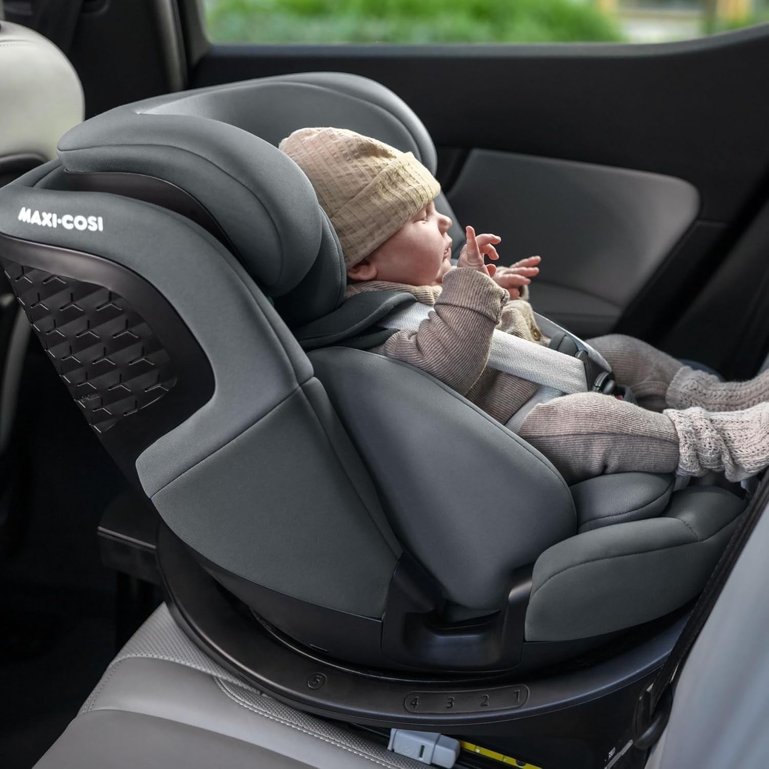 360° Swivel Baby Car Seat i-Size ISOFIX 0–12 Years Rear & Forward Facing