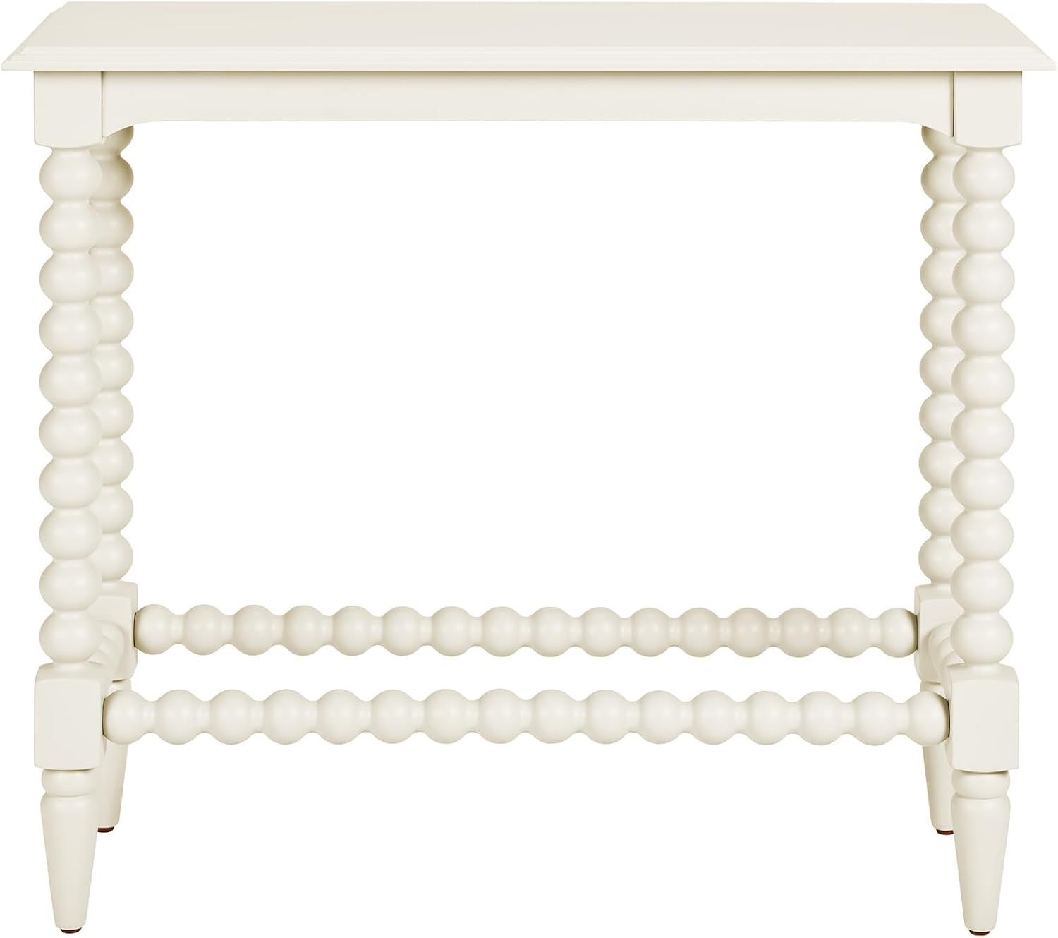Slimline Console Table for Hallway & Living Room, Linen, Small 85x34x76cm