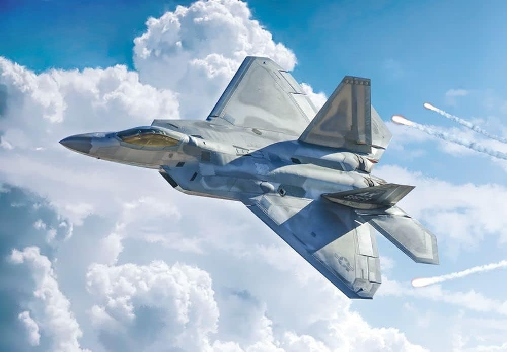 F-22A Raptor 1:48 Scale Jet Model Kit – Military Replica For Collectors