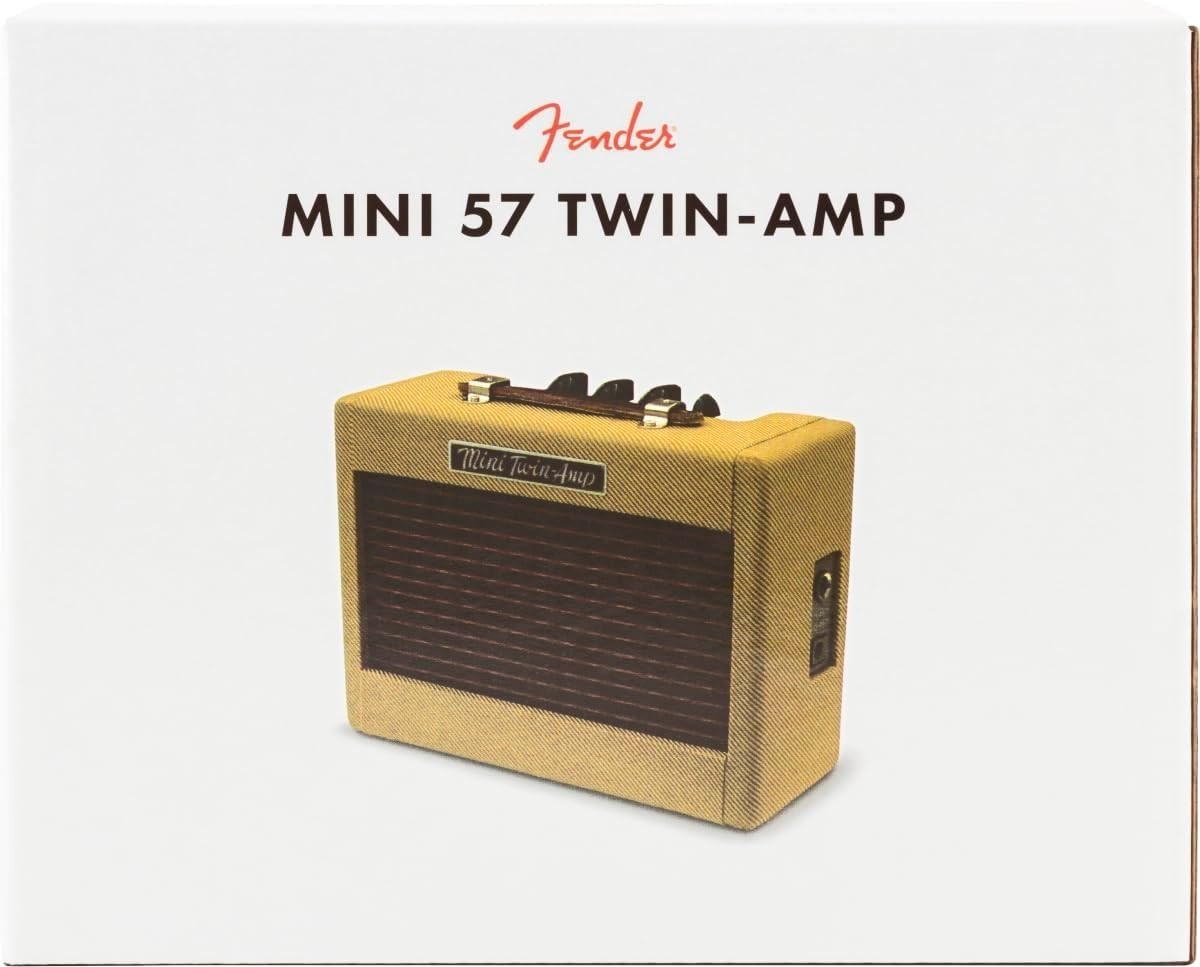 Mini '57 Twin Guitar Amp 1W Portable Headphone & Battery Practice
