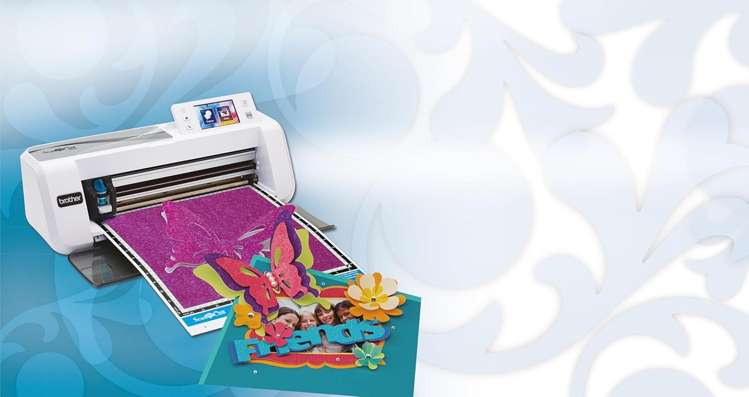 Scan & Cut Craft Cutting Machine Built-In Scanner Vinyl Card Scrapbook