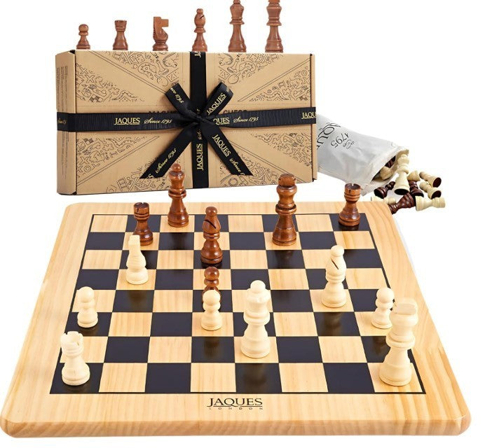 Wooden Chess Set for Adults & Kids | Classic Board Game | Premium Traditional