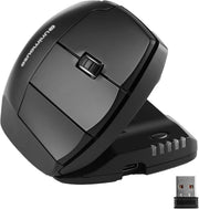 Adjustable Vertical Ergonomic Mouse Wireless 6 Button Tilt Design