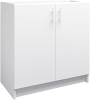800mm White Matt Kitchen Base Cabinet Cupboard Storage Unit