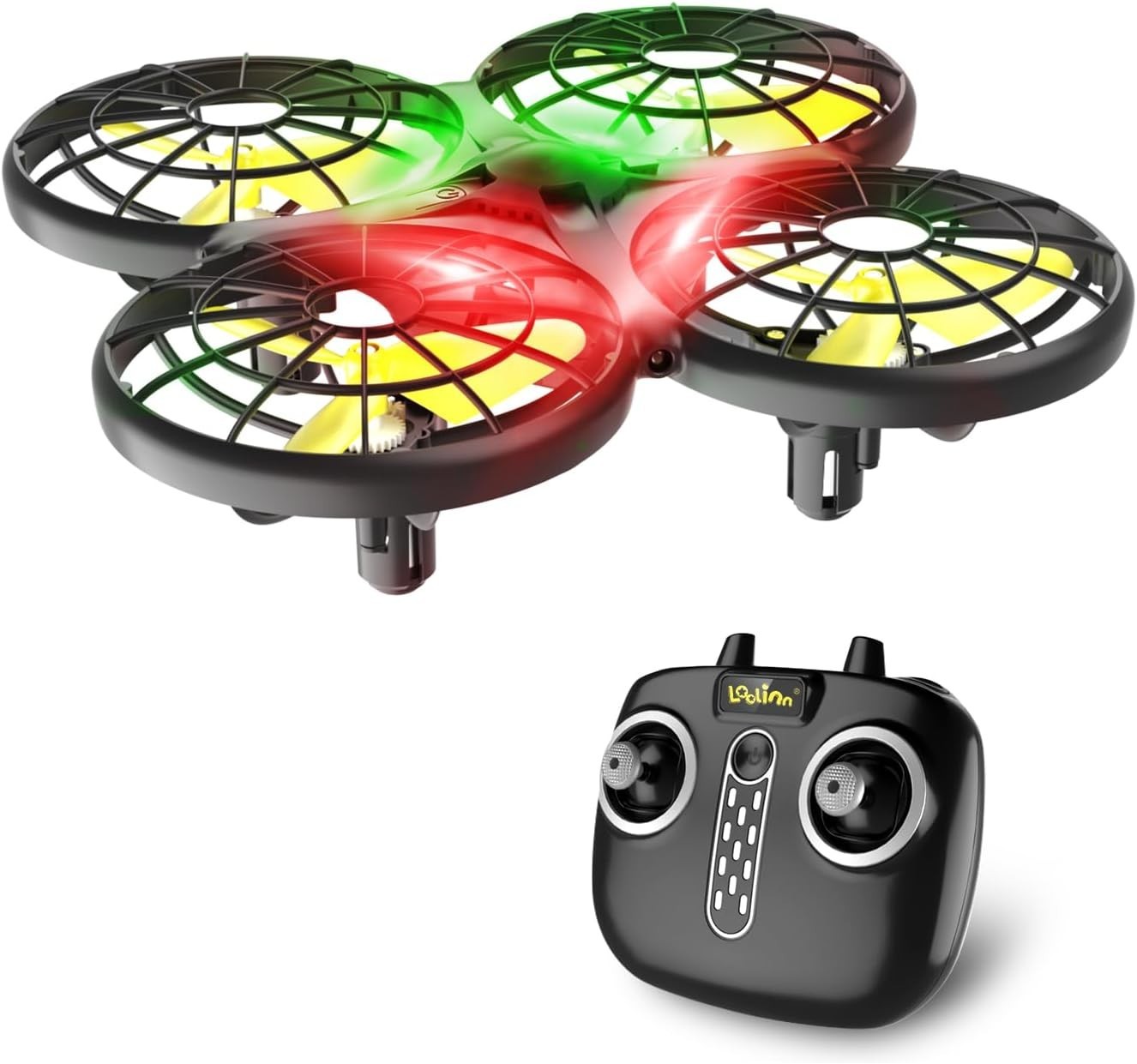 Mini Drone for Kids Gift Safe Hand Control RC Toy Auto Collision 360 Flip 20min