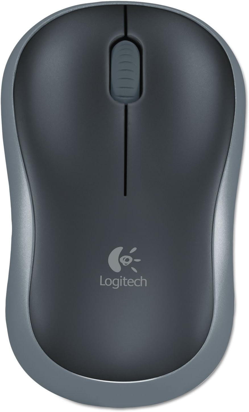Wireless Mouse USB Nano Receiver 12-Month Battery PC Mac Laptop