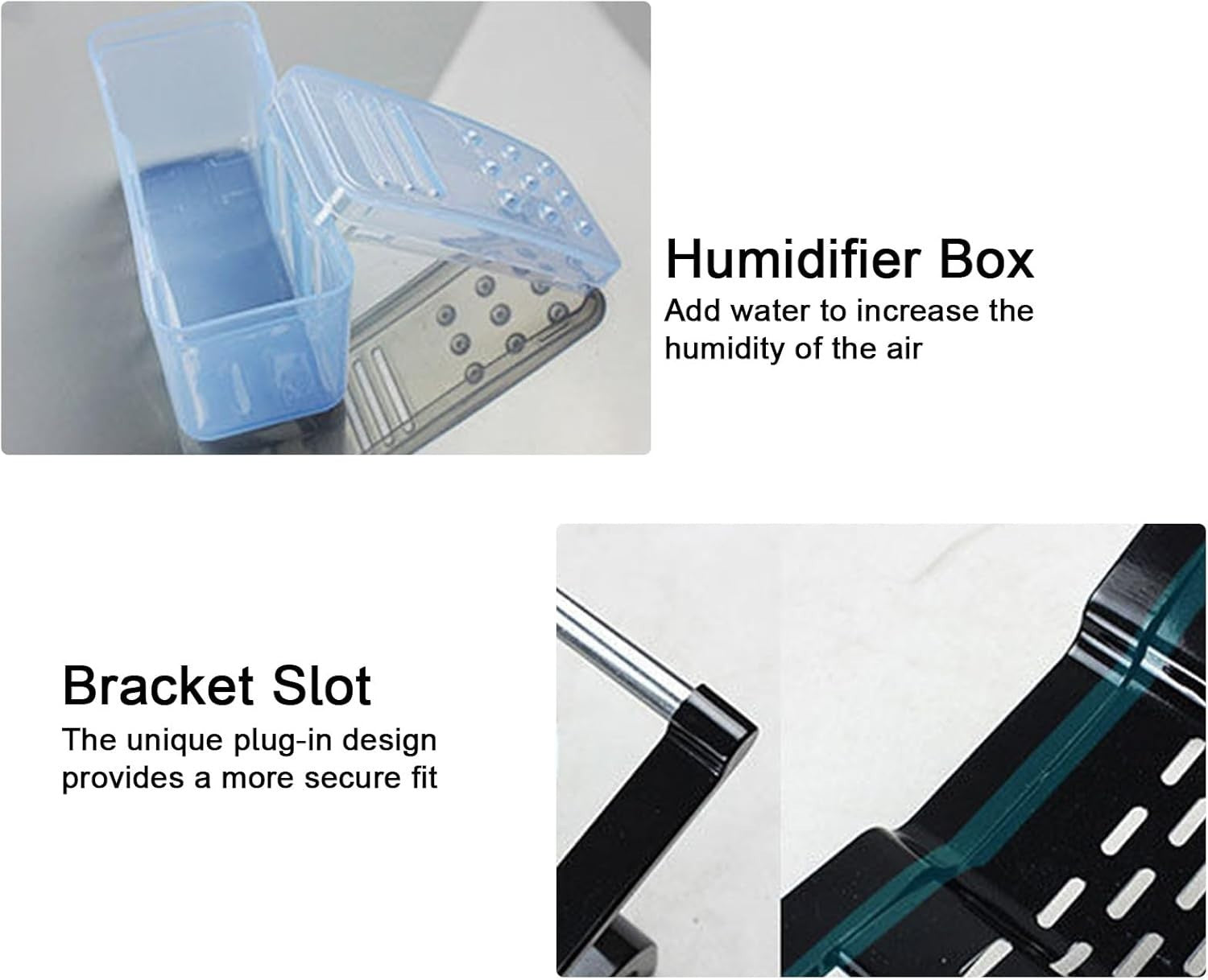Adjustable Oil Radiator Clothes Dryer Rack with Humidity Box 37cm Indoor