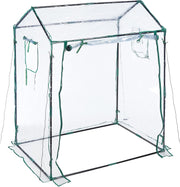 Walk-In Tomato Greenhouse Waterproof PVC Cover 152x132x92cm | UV-Resistant