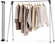 Foldable Stainless Steel Clothes Drying Rack Airer – 121cm