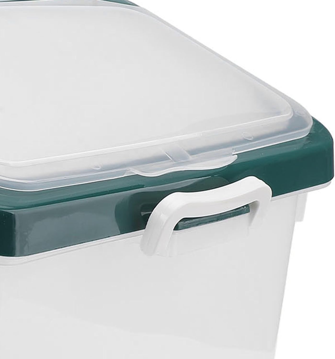 25KG Sealed Rice Storage Container Large Grain Flour Pet Food Bin