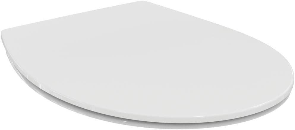 Universal Soft Close Toilet Seat White with Lid Slow-Close Bathroom WC