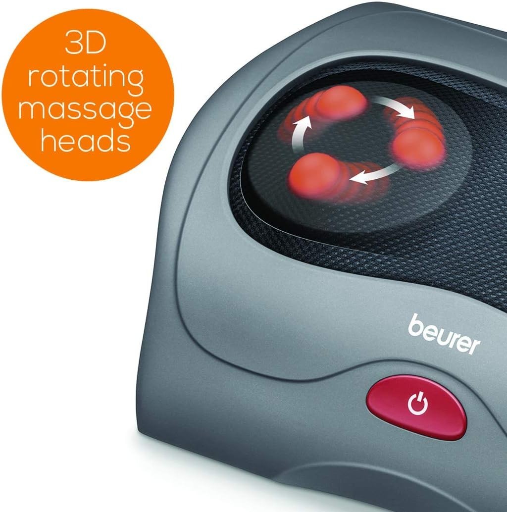 Shiatsu Foot Massager w/ Heat Reflexology Kneading Electric