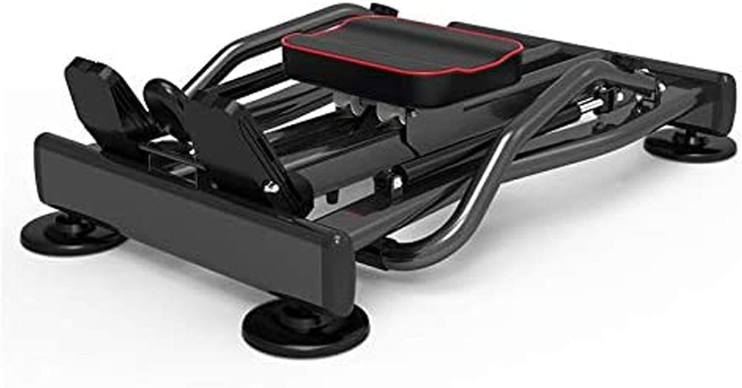 Commercial Foldable Rowing Machine Heavy-Duty Full Motion Rower LCD 350LB/200KG